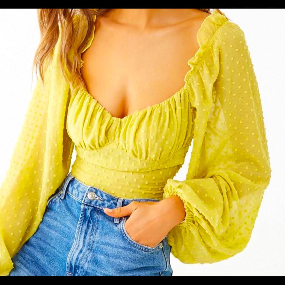 Neon Green Top
